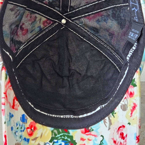 San Francisco Hat Floral Pattern Baseball Cap by Robin Ruth. Snap Back‎ - Picture 6 of 6